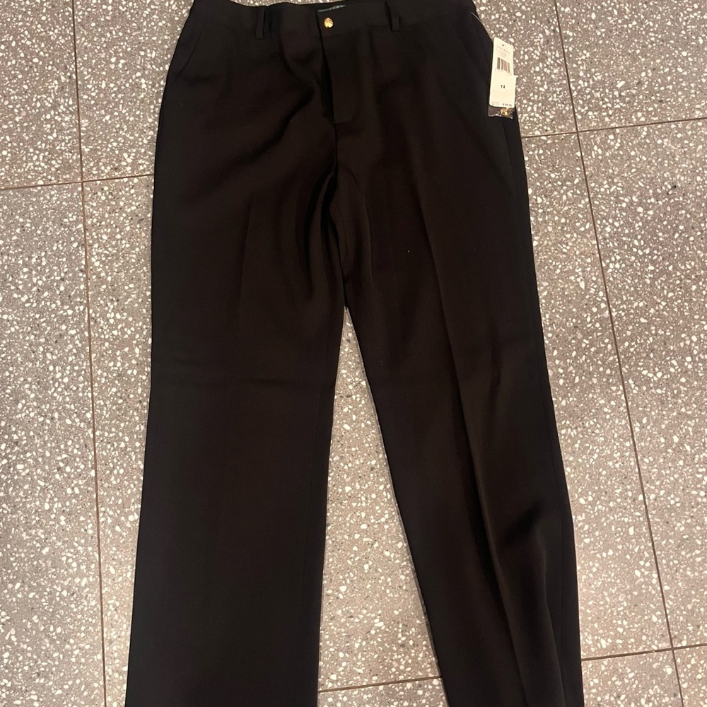 Lauren Ralph Lauren Classic Black Trousers new with tags - Picture 3 of 8